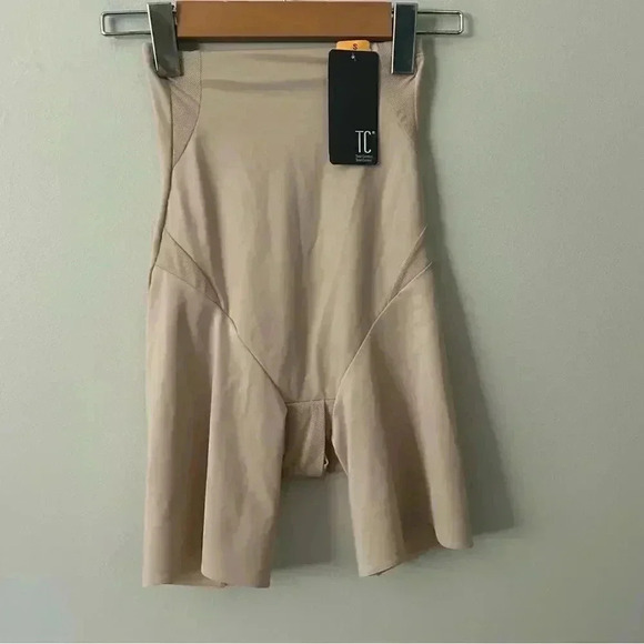 NWT TC Fine Intimates Cool On You Hi-Waist Thigh Slimmer 4419 S - Picture 2 of 6